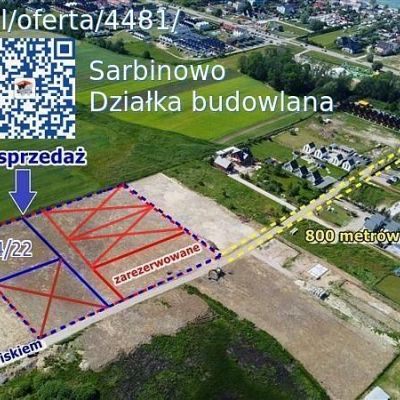 SPRZEDAŻ na DZIAŁKA w Sarbinowo