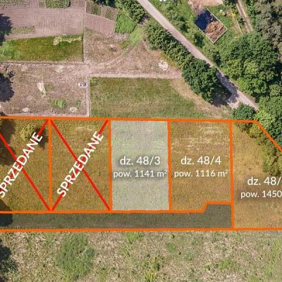 SPRZEDAŻ na DZIAŁKA w Klępino Białogardzkie