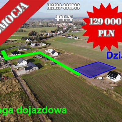 SPRZEDAŻ na DZIAŁKA w Sianów