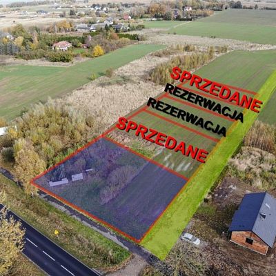 SPRZEDAŻ na DZIAŁKA w Strzeżenice